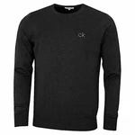 Calvin Klein Golf Herren Rundhals-Tour Sweater Charcoal
