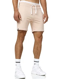 Herren Aldrich Sweatshorts mit Kordelzug Herrenshorts Sportshorts für Männer Cameo Rose M