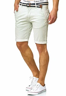 Indicode Herren Bourchier Chino Shorts mit Gürtel Indicode Herren Bourchier Chino Shorts mit Gürtel