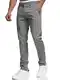 Indicode Herren Cherry Chinohose Stretchhose   Chino Herrenhose Stretch Stoffhose Lt Grey 32/32