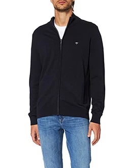 FYNCH-HATTON Strickjacke Reißverschluss Logo-Stickerei FYNCH-HATTON Strickjacke Reißverschluss Logo-Stickerei