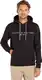 Tommy Hilfiger Herren Hoodie Core Tommy Logo mit Kapuze, Schwarz (Jet Black), M