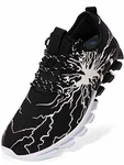 BRONAX Herren Sportschuhe Sneaker Turnschuhe Schwarz