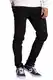 BlauerHafen Herren Slim Fit Jeanshose Stretch Designer Hose Super Flex Denim Pants (32W / 32L, Schwarz)