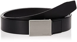 Herren FORMAL Plaque Belt 3.5CM Gürtel, Schwarz (Black 001), 675 (Herstellergröße: 95)