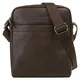 bugatti Corso Schultertasche klein 25 cm Darkbrown