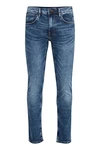 Blend Slim-fit-Jeans BHJet blau/braun