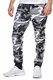 OneRedox Herren Jogging Hose Jogger Streetwear Sporthose Modell 794 (M (Fällt eine Nummer Kleiner aus), Weiss)