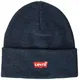 Levi''''s Levis Footwear and Accessories Herren RED Batwing Embroidered Slouchy Beanie Strickmütze, Blau (Navy Blue 17), one Size