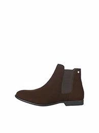 Herren JFWMITCHELL Synth Suede Chelsea Boots, Braun Java Java, 43 EU