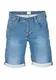 MUSTANG Herren Jeans Shorts Chicago Real X Kurze Hose Sommer Bermuda Stretch Sweathose Baumwolle Grau Blau w30 - w42, Größe:W 32, Farbe:Light Blue (312)