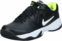 Herren Court Lite 2 Tennisschuhe, Schwarz (Black/White-Volt), 42.5 EU