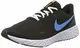 Nike Herren Revolution 5 Sneaker, Schwarz Black University Blue Laser Oro, 43 EU