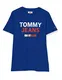 Tommy Jeans Herren TJM 1985 Logo Tee Sporthemd, Blau (Blue Ckb), Medium