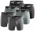 PUMA Herren Boxershort Limited Statement Edition 6er Pack Schwarz/Grün