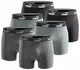PUMA Herren Boxershort Limited Statement Edition 6er Pack - New Black/Green - Gr. M