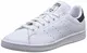 adidas Herren Stan Smith Sneakers, White, 43 1/3 EU