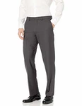 Amazon Essentials Herren Knitterfeste Stretch-Hose Klassische Passform Dunkelgrau