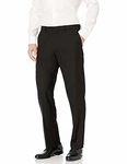 Amazon Essentials Herren Knitterfeste Stretch-Hose Klassische Passform Schwarz