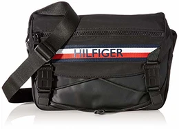 Urban Mix Messenger, Herren Schultertasche, Schwarz (Black), 8.5x24x32 cm (W x H L)