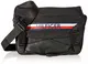 Tommy Hilfiger Urban Mix Messenger, Herren Schultertasche, Schwarz (Black), 8.5x24x32 cm (W x H L)
