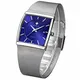 WWOOR Quadrat Herren Uhren Freizeit Chronograph Quarz Armbanduhren Mit Datum Uhren für Männer Business Casual wasserdichte Uhr