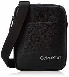 Herren Ck Direct Mini Flat Crossover Schultertasche, Schwarz (Black), 0.1x0.1x0.1 centimeters