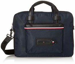 Herren Modern Nylon Conv Computer Bag Schultertasche, Mehrfarbig (Sky Captain), 10x30x40 centimeters