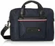 Tommy Hilfiger Herren Modern Nylon Conv Computer Bag Schultertasche, Mehrfarbig (Sky Captain), 10x30x40 centimeters