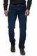 JEEL Herren-Jeans - Regular Fit Straight Cut - Stretch - Jeans-Hose Basic Washed 01-Navy 32W / 32L