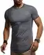 Leif Nelson -T Shirt Herren für Sports & Outdoor   Sportshirt Herren Kurzarm & Slim Fit Tshirt Herren   Teil der Herren Sportbekleidung   Manner T-Shirt   Activewear & Gym Shirt für Herren   LN-8294