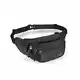 ProCase Hüfttasche Bauchtasche Wasserdicht Gürteltasche Damen Brustbeutel Nylon Herren Sport Tasche Outdoor Reisen Wandern Laufen Joggen Hundetraining -Schwarz