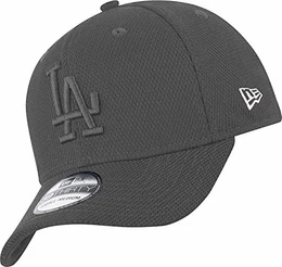 Los Angeles Dodgers 39thirty Stretch Cap Diamond Era Tonal Grey - M - L