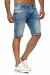 Red Bridge Herren Jeans Shorts Kurze Hose Denim Bermuda Stretch Capri Basic Blau/Grau/Weiß/Lightblue Red Bridge Herren Jeans Shorts Kurze Hose Denim Bermuda Stretch Capri Basic Blau/Grau/Weiß/Lightblue