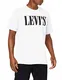 Levi''''s Herren Relaxed Graphic Tee T-Shirt, White (90''''s Serif Logo White 0026), Medium