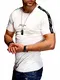 JACK & JONES Herren T-Shirt O-Neck Print Shirt (M, Cloud Dancer)