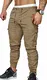 CARETOO Jogger Cargo Herren Hosen Chino Jeans Fitness Sport Trekking Stretch Freitzeithose Streetwear Hosen für Alle Jahreszeiten