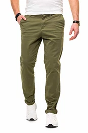 Herren Chino Hose Chinos Herrenhose (W34 L32, Colour 2)
