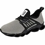 WateLves Herren Laufschuhe Fitness Straßenlaufschuhe Sneaker Sportschuhe Mode Freizeitschuhe beige