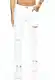 Red Bridge Herren Jeans Hose Slim-Fit Röhrenjeans Denim Destroyed M4235 Weiß W32L32