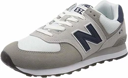 Herren 574v2 Sneaker, Grau (Grey/White Eag), 43 EU