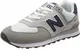New Balance Herren 574v2 Sneaker, Grau (Grey/White Eag), 43 EU