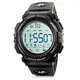Beeasy Herren Digital Sportuhr,wasserdichte Armbanduhr Uhr Männer Militär Outdoor Herrenuhr Watches for Men Fitness Tracker mit Kalorienzähler Schrittzähler Fernkamera SMS APP für iOS Android,Schwarz