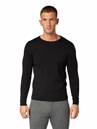 Herren Basic Strickpullover mit Crewneck