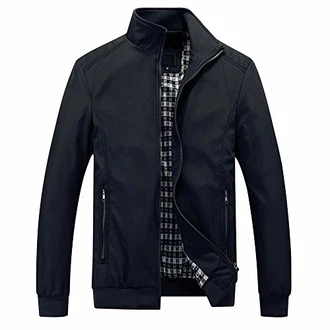 YOUTHUP Herren Langarm Jacke für Business Freizeit (1601)