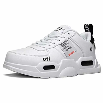 XIDISO Herren Mode Turnschuhe Freestyle Hohe Sneakers Weiß XIDISO Herren Mode Turnschuhe Freestyle Hohe Sneakers Weiß