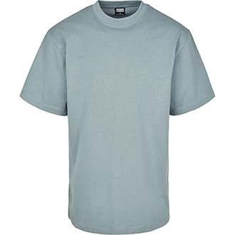 Urban Classics Herren Tall Tee T-Shirt staubblau Urban Classics Herren Tall Tee T-Shirt staubblau