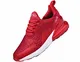 SINOES Unisex Sneaker Bunt Laufschuhe Sportschuhe Fitness Turnschuhe