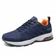 Laufschuhe Herren Damen Sportschuhe Leichte Turnschuhe rutschfeste Atmungsaktive Sneaker Mesh Running Schuhe Männer Frauen Orange 40 EU