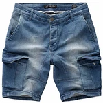 Amaci&Sons Herren Destroyed Jeans Shorts Sommer Bermuda (798) Blue (798) Amaci&Sons Herren Destroyed Jeans Shorts Sommer Bermuda (798) Blue (798)
